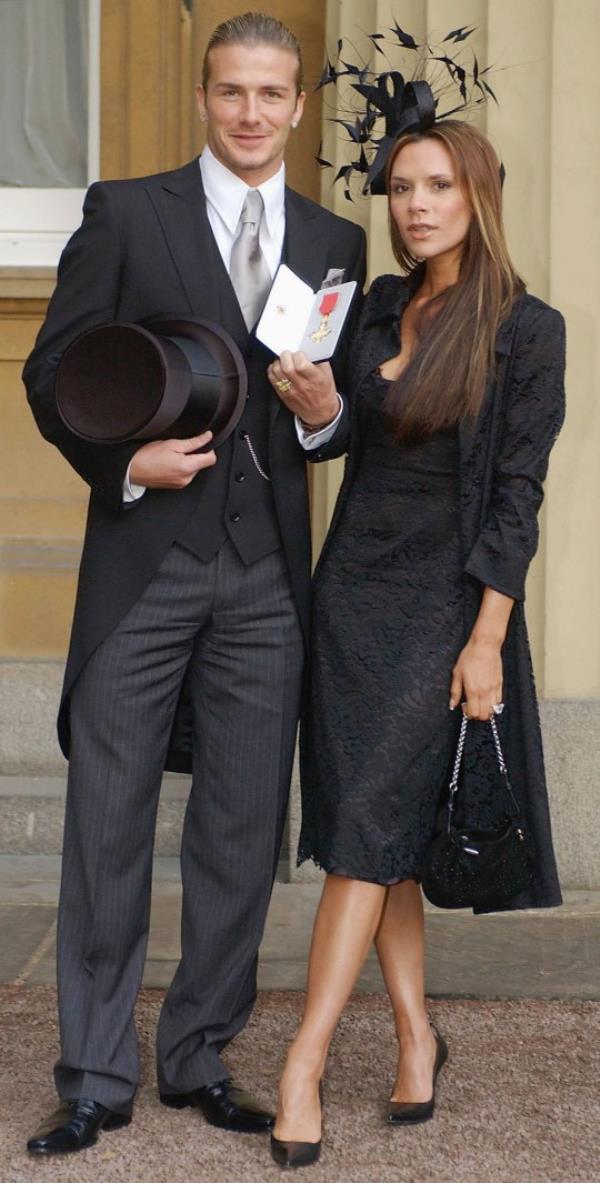 David Beckham and Victoria Beckham