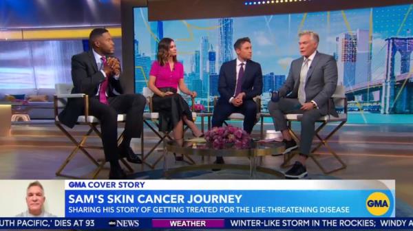 Sam Champion discussed his cancer with the other 