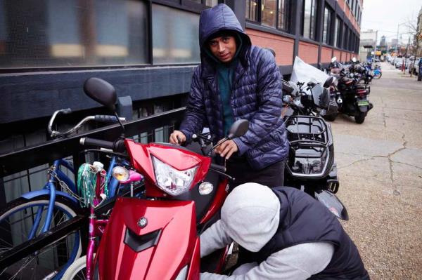 Deivis Johan, a migrant from Venezuela who has been living in Astoria for five months, isn't worried a<em></em>bout curfews