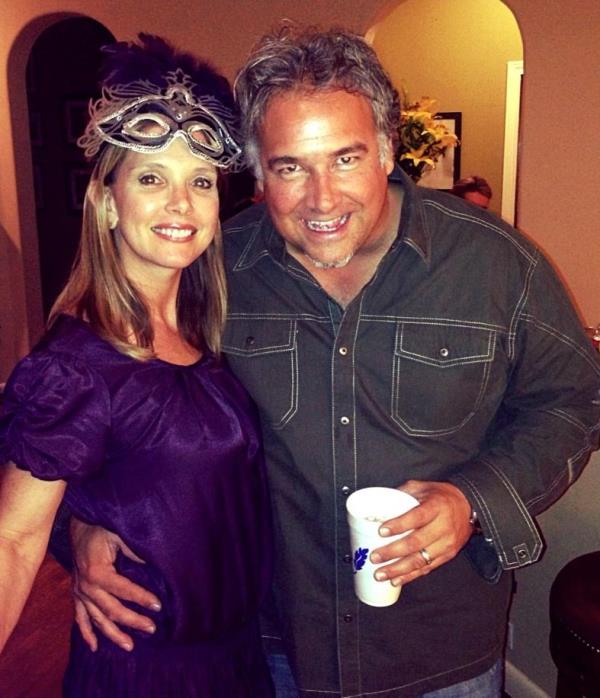 Suzanne (left) and Brad were married for 22 years and had four children.