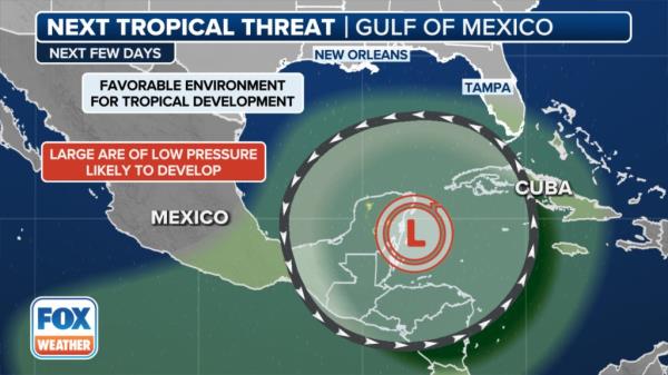 Tropical threat in Caribbean, Gulf of Mexico co<em></em>ntinues to grow but uncertainty in forecast remains.