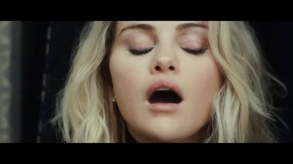 Selena Gomez singing in the 