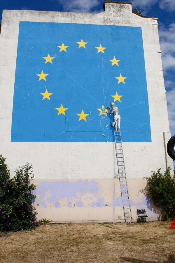 banksy building demolished uk