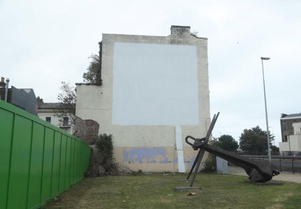 banksy building demolished uk