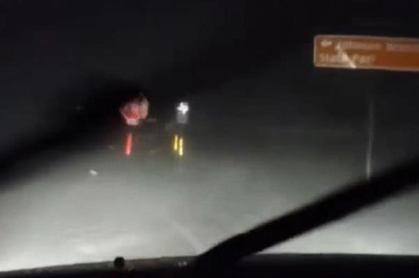 Two women were recording video late Saturday night 