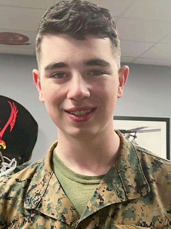 Do<em></em>novan Davis had been surrounded by Navy and Marine Corps his entire upbringing.