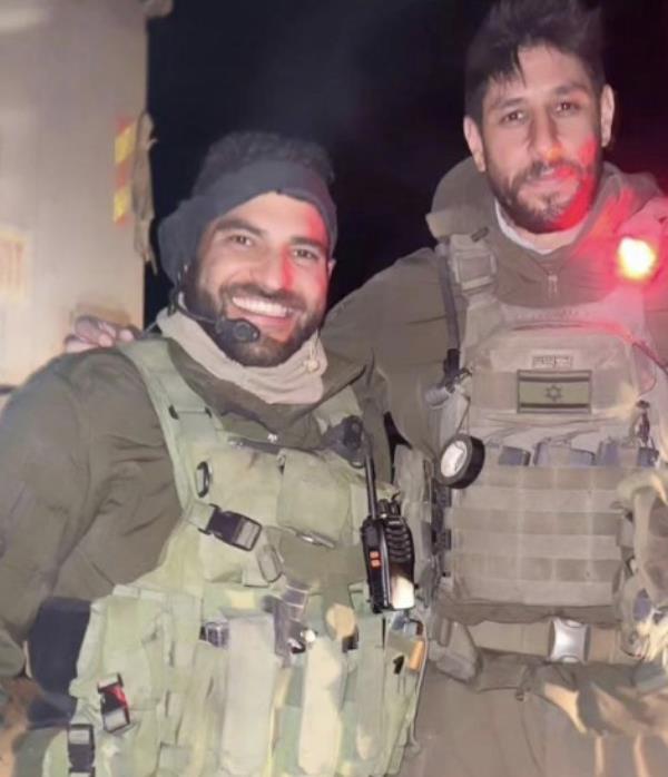 Amedi and fellow solider