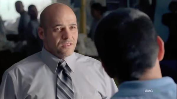 Mike Batayeh portrays Dennis Markowski in an episode of 