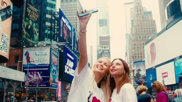 Kristin Marino and Maya Peretz in Manhattan