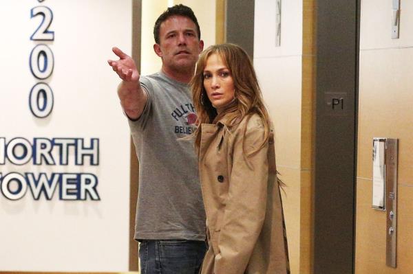 Ben Affleck and J.Lo at Soho house in LA in May 2024