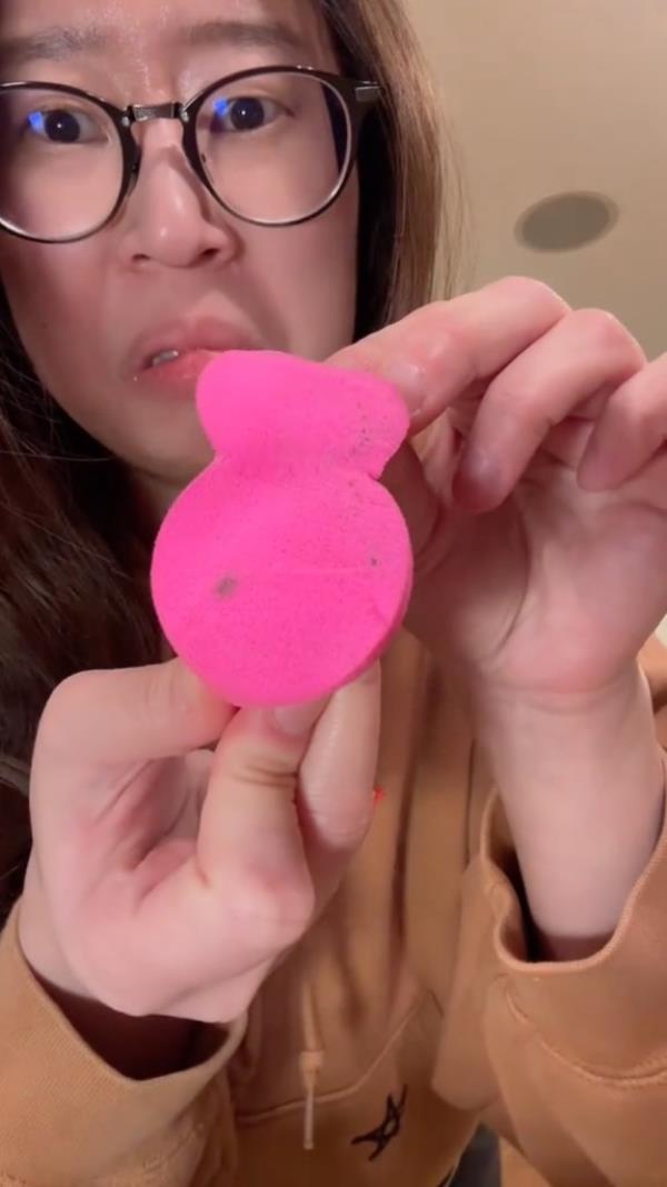 Spo<em></em>nge cut in half