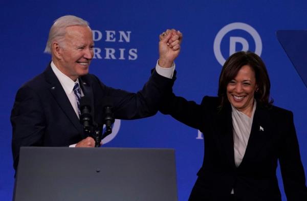 Joe Biden and Kamala Harris