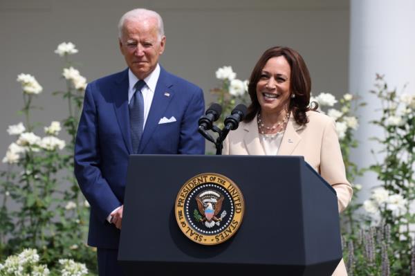 Joe Biden and Kamala Harris