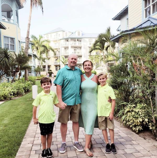 Watson Morgan, a sergeant with the department. Police officials said Morgan fatally shot his wife, Ornela Morgan, 43, and their sons before taking his own life.