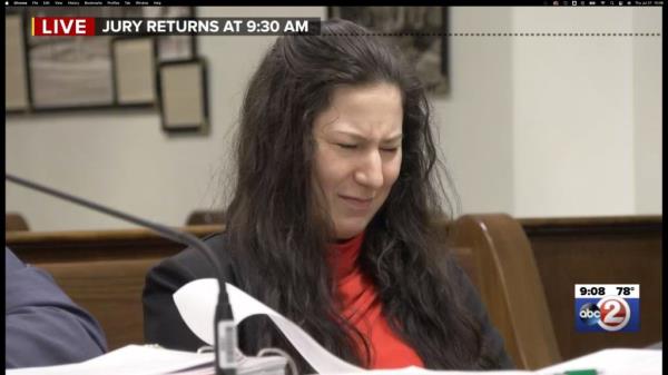 Taylor Schabusiness in court for guilty verdict