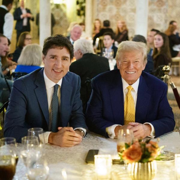 Trump and Trudeau met for dinner at Mar-a-Lago in late November after the former president threatened high tariffs.