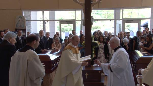 The priest told the attendees that they have been 