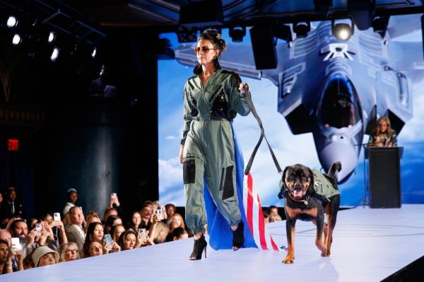 Attendees were asked to cast their votes with do<em></em>nations to the pairs they thought slayed the runway.