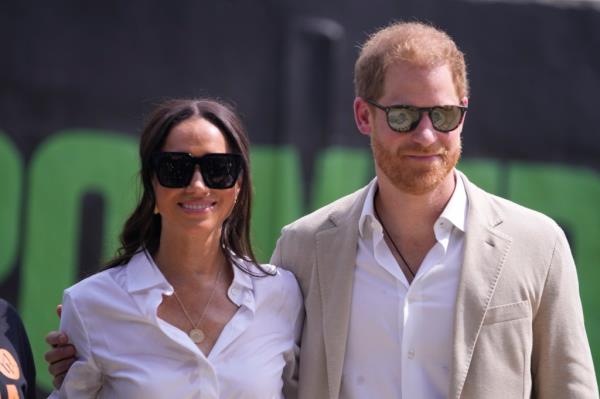 Meghan Markle and Prince Harry in Nigeria on May 12, 2024