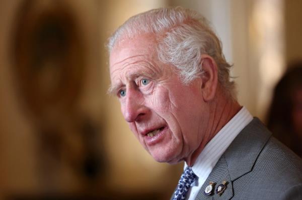 King Charles at a ceremony for the Prince's Trust Award 2024 on May 22