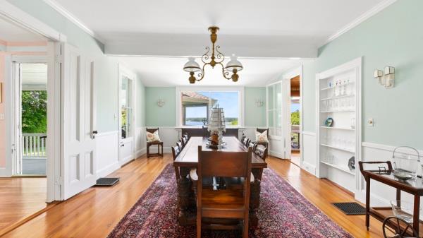 The formal dining room. 