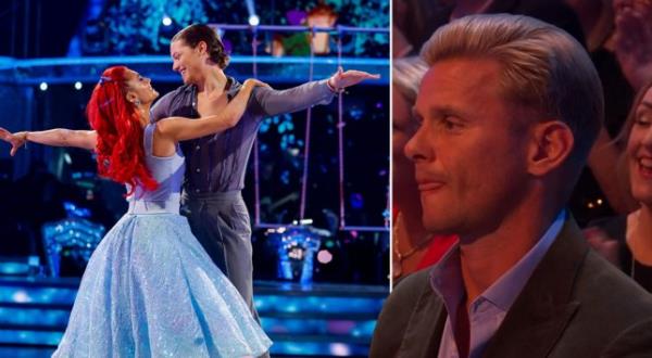 Bobby Brazier and Dianne Buswell wowed with their first dance (Picture: BBC)