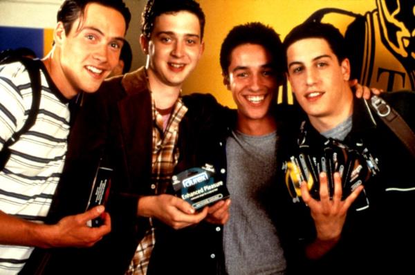 Chris Klein, Eddie Kaye Thomas, Thomas Ian Nicholas, Jason Biggs in American Pie