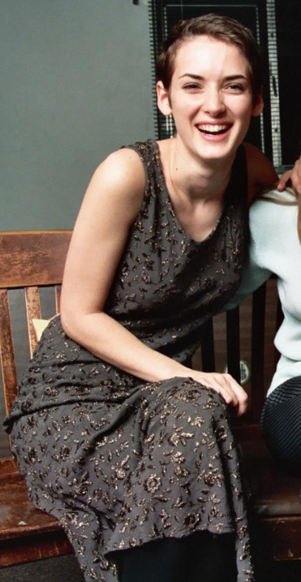 Winona Ryder at McCabe's Guitar Store in 1993