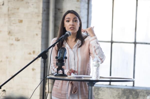 Rep. Alexandria Ocasio-Cortez endorsed President Biden's 2024 re-election bid during an appearance on the  podcast 