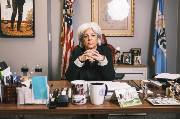 New York City Council Member Vickie Paladino at her office in Whitestone, Queens.