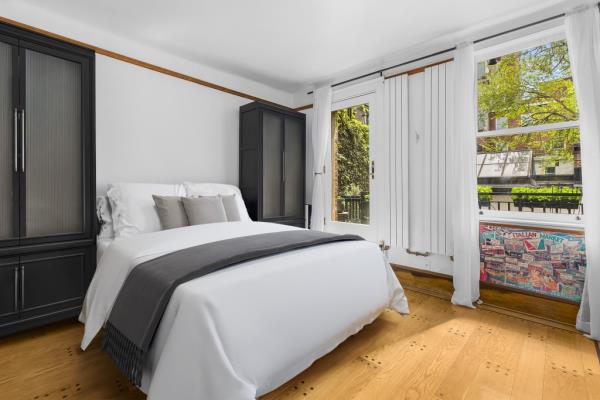 Interior of a bedroom. 