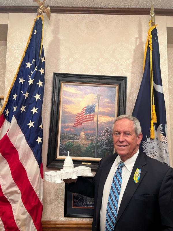 South Carolina Rep. Joe Wilson (R-Springdale), 77, was hospitalized Tuesday night for 