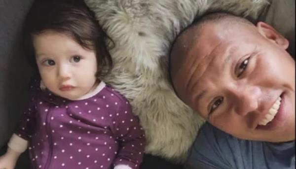 Herb Henry Alesna and baby