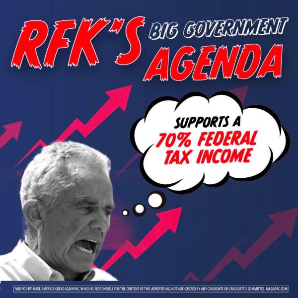 The ads will all cycle through on the mobile billboard outside the convention.