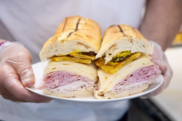 The Grand Lindor sandwich at Park Wood Deli 