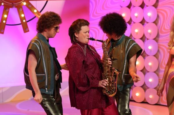 Molly Kearney backstage at 