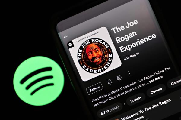 Under Spotify and Joe Rogan's new licensing agreement, Spotify will sell ads for and distribute “The Joe Rogan Experience” on Apple and Amazon, as well as in a video format on YouTube.