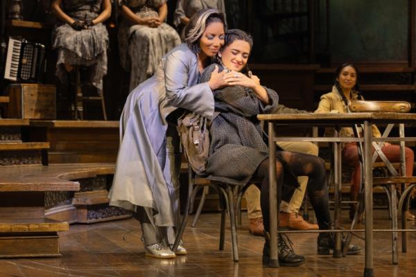 Stephanie Mills and Maia Reficco in 