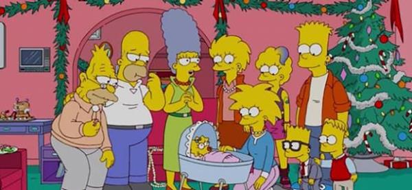 Cartoon image from 'The Simpsons, Season 23, Episode 9: Holidays of Future Passed (2011)'