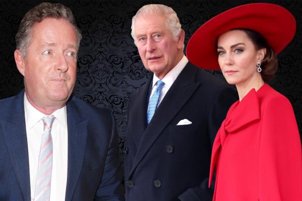 Piers Morgan claims King Charles and Kate Middleton are the members of the royal family named in Omid Scobie's “Endgame: Inside the Royal Family and the Monarchy’s Fight for Survival.”