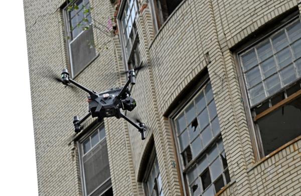 The Drone Task Force co<em></em>nducted a mock search-and-rescue mission.