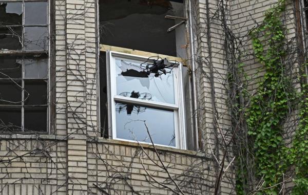 The drill was co<em></em>nducted at the co<em></em>ndemned Seaview Children’s Hospital — which was destroyed in Hurricane Sandy.