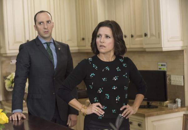 Tony Hale and Julia Louis Dreyfus. 