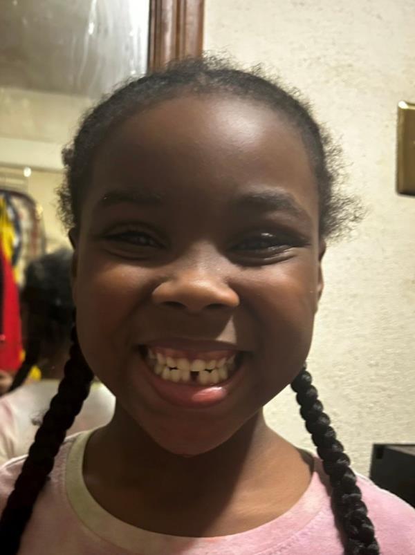 Dearra Allen's daughter Cianni.