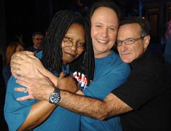 Robin Williams, Whoopi Goldberg and Billy Crystal
