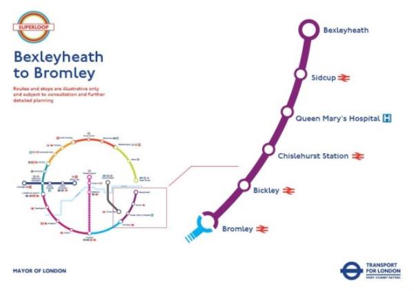 TfL releases new detailed maps of the Superloop