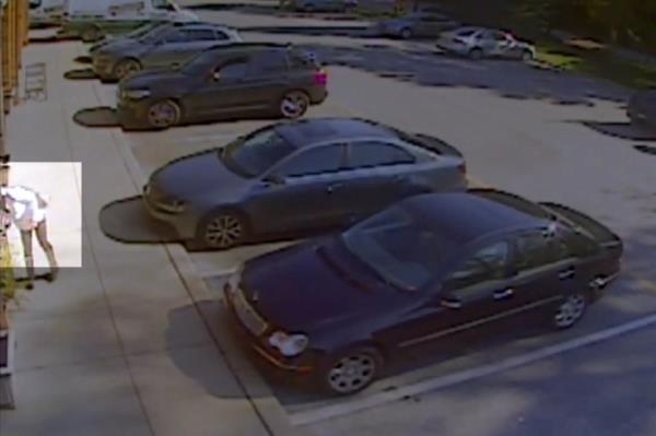 Surveillance footage shown in court of Hallie Biden disposing of Hunter's gun.