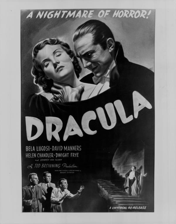 A poster from the film “Dracula.” 