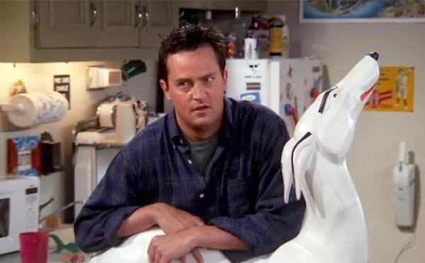 Matthew Perry as Chandler Bing on Friends