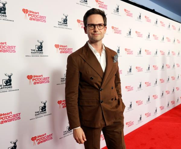 Patrick J. Adams attends the 2024 iHeartPodcast Awards on March 11, 2024 in Austin, Texas.